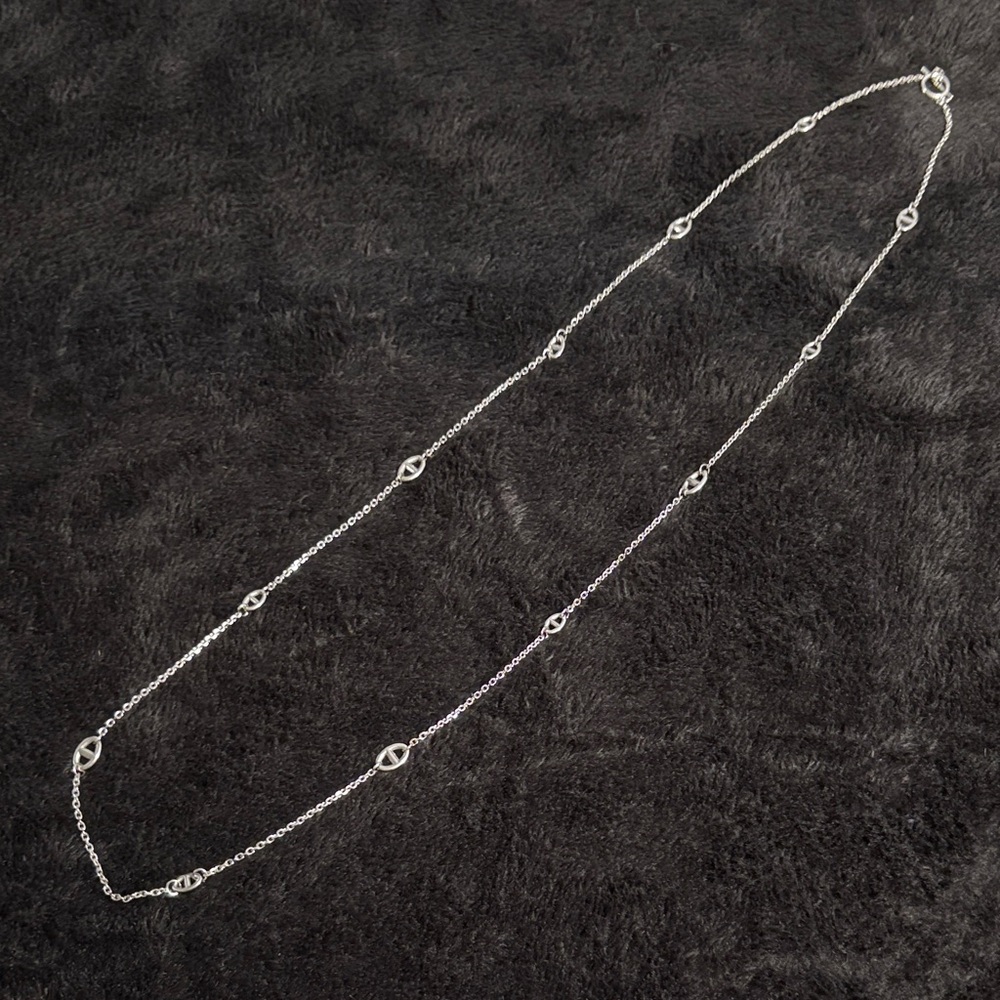 Elegant Silver Chain Necklace